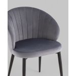Стул Lastura велюр серый