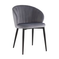Стул Lastura велюр серый
