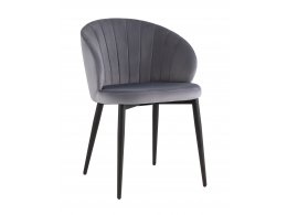 Стул Lastura велюр серый