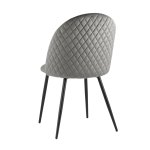 Стул Lilly велюр антрацитовый 4 шт.