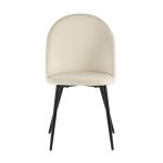 Стул Lilly велюр бежевый 4 шт.