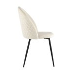 Стул Lilly велюр бежевый 4 шт.