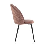 Стул Lilly велюр пыльно-розовый 4 шт.