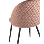 Стул Lilly велюр пыльно-розовый 4 шт.