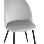 Стул Lilly велюр серебристый 4 шт. Стул Lilly велюр серебристый 4 шт.