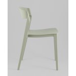 Стул Moris пластик серо-зеленый