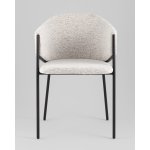 Стул обеденный Carmel бело-серый