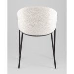 Стул обеденный Carmel бело-серый