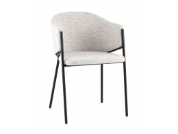 Стул обеденный Carmel бело-серый