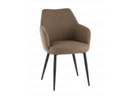 Стул обеденный Katys оливково-бежевый елочка