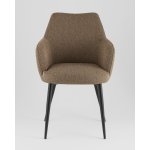 Стул обеденный Katys оливково-бежевый елочка