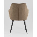 Стул обеденный Katys оливково-бежевый елочка