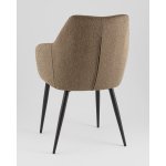 Стул обеденный Katys оливково-бежевый елочка