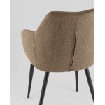 Стул обеденный Katys оливково-бежевый елочка