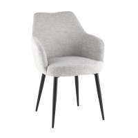 Стул обеденный Katys светло-серый рогожка