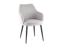 Стул обеденный Katys светло-серый рогожка