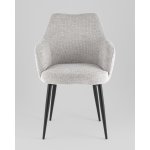 Стул обеденный Katys светло-серый рогожка