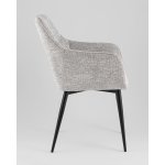 Стул обеденный Lynet рогожка светло-серый