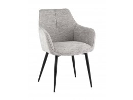 Стул обеденный Lynet рогожка светло-серый