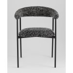 Стул обеденный Toko черно-белый