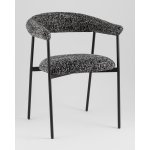 Стул обеденный Toko черно-белый