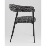 Стул обеденный Toko черно-белый