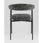 Стул обеденный Toko черно-белый