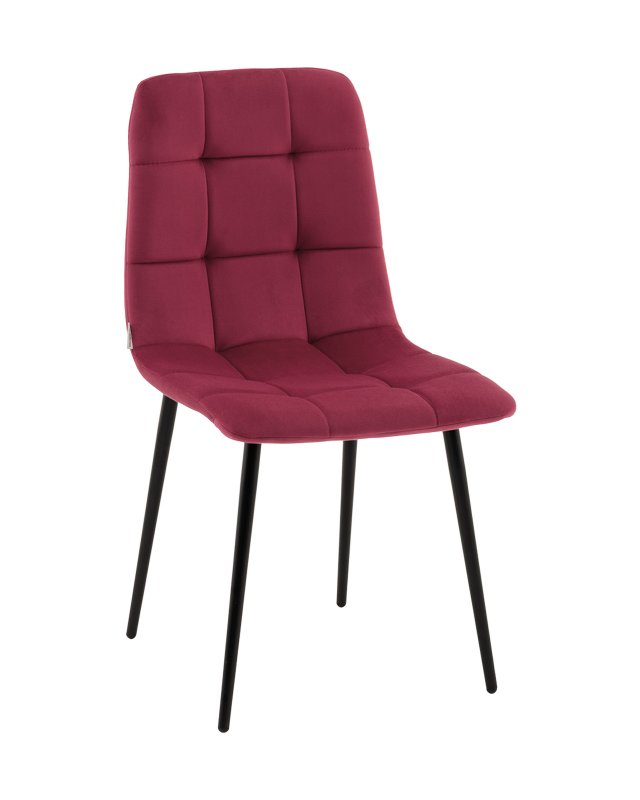 Стул Одди NEW велюр красный