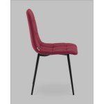 Стул Одди NEW велюр красный