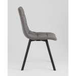 Стул Одди Original Square велюр серый