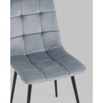 Стул Одди велюр серый 4 шт.