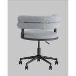 Стул офисный Ponty серый чёрные ножки