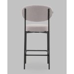 Стул полубарный Бриф DD букле светло-серый