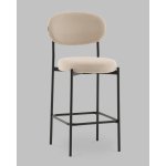 Стул Полубарный Бриф DD велюр бежевый