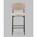 Стул Полубарный Бриф DD велюр бежевый