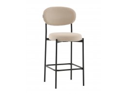 Стул Полубарный Бриф DD велюр бежевый