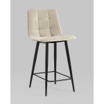 Стул полубарный Джанго велюр бежевый 2 шт.