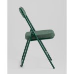 Стул складной Джонни рогожка зеленая каркас зеленый