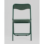 Стул складной Джонни рогожка зеленая каркас зеленый