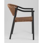 Стул Syna светло-коричневый серые ножки