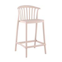 Стул полубарный Campo пластик бежевый