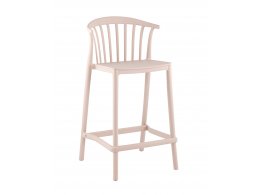 Стул полубарный Campo пластик бежевый