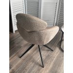 Стул ГУННАР (GUNNAR) 360 град, цвет БЕЖЕВЫЙ VEGA-11 / MIAMI-160, ткань / ЧЕРНЫЙ каркас, ®DISAUR Стул ГУННАР (GUNNAR) 360 град, цвет БЕЖЕВЫЙ VEGA-11 / MIAMI-160, ткань / ЧЕРНЫЙ каркас, ®DISAUR