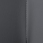 Комплект кресло HUG тёмно-серый, экокожа, шенилл с оттоманкой тёмно-серый, экокожа