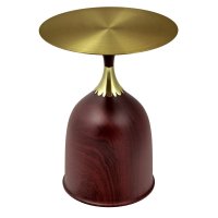 Кофейный столик Stupa 40x54см, металл под дерево