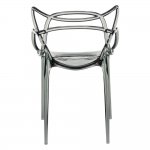 Стул Masters прозрачный серый