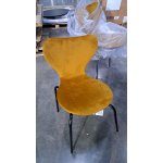 Стул Seven Style горчичный велюр с чёрными ножками RF 0252Y3