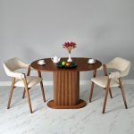 Стол Allure 120х80х75 см, шпон дуба, цвет орех Стол Allure 120х80х75 см, шпон дуба, цвет орех