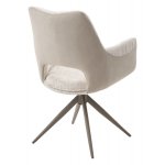 Стул DAVEN 360 град. поворот. RIELY-111 / G1038-101 Кремовый / Латте, ®DISAUR