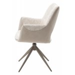 Стул DAVEN 360 град. поворот. RIELY-111 / G1038-101 Кремовый / Латте, ®DISAUR